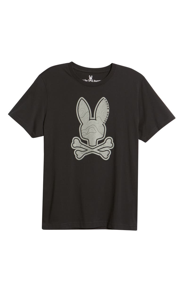 Psycho Bunny Men's Dixon Cotton Graphic Tee, Alternate, color, 
