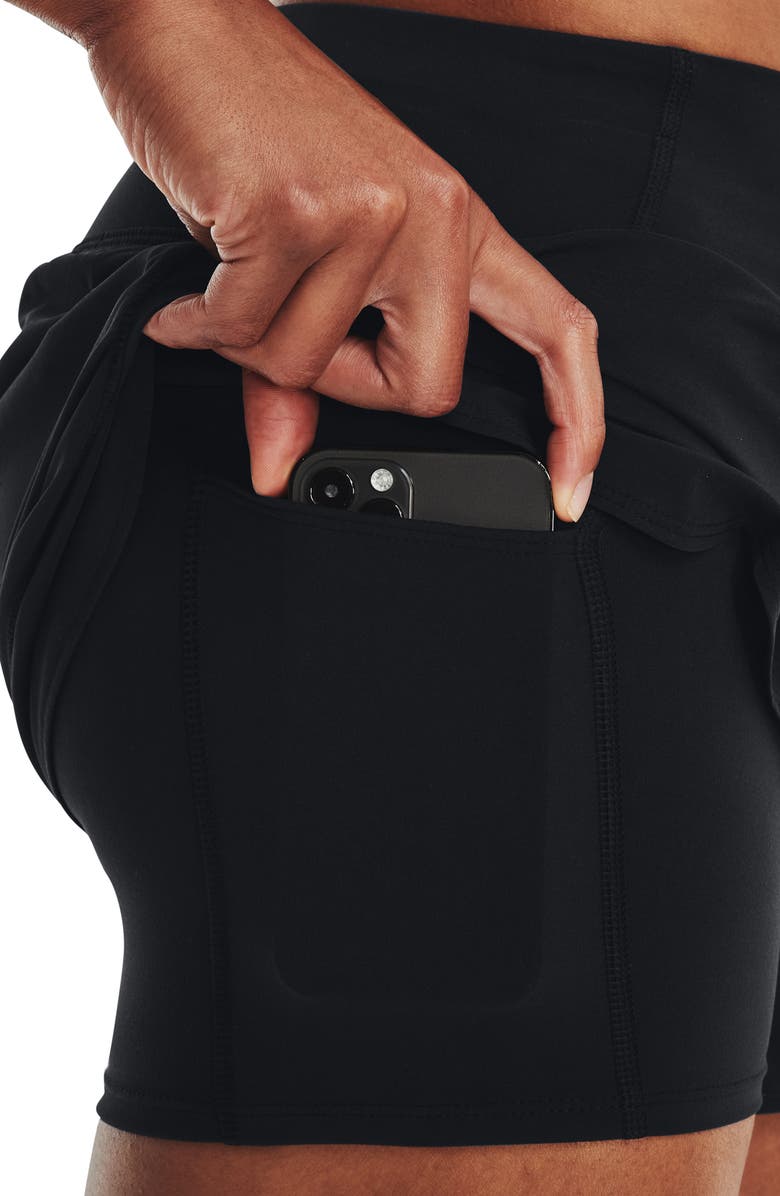 Under Armour Vanish 2-in-1 Athletic Shorts, Alternate, color, Black / / Black