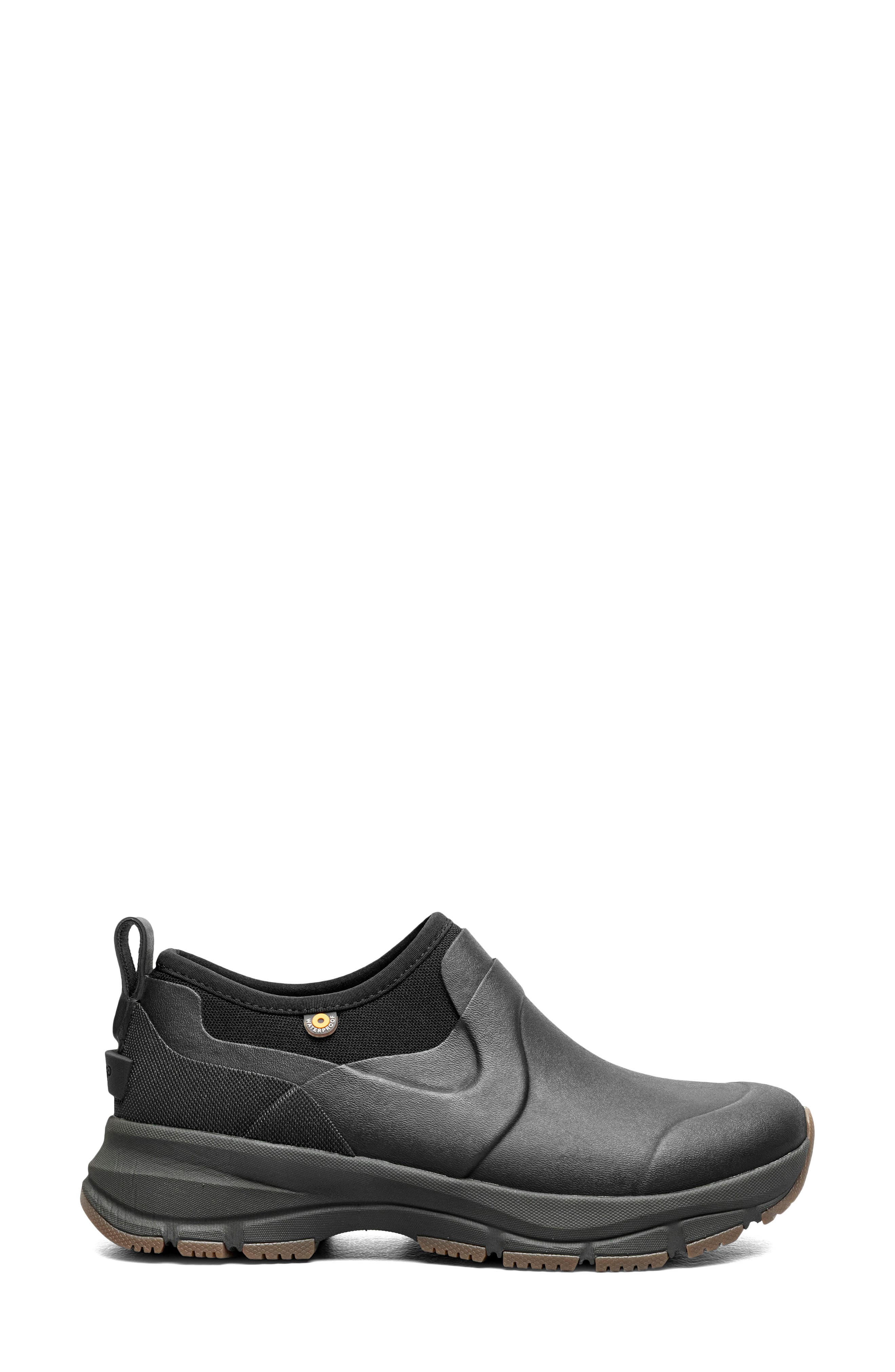 Bogs Spruce Slip-On Rain Shoe, Alternate, color, Black
