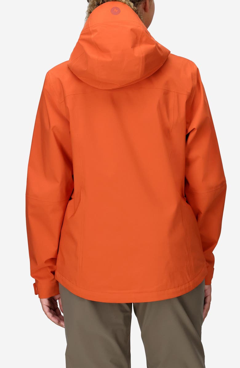 Marmot PreCip<sup>®</sup> Eco Pro Waterproof Hooded Jacket, Alternate, color, Ginger Blossom