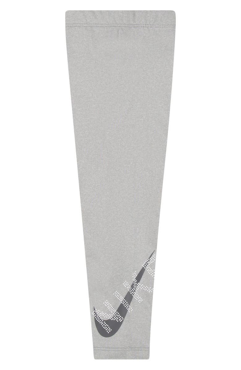 Nike Dri-FIT Long Sleeve T-Shirt & Leggings Set, Alternate, color, Light Smoke Gray Heather