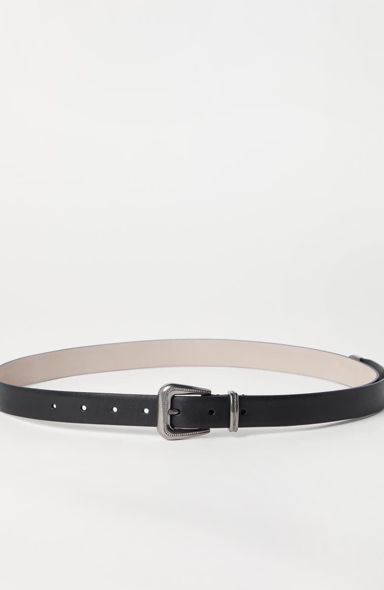 Brunello Cucinelli Vachetta belt with monili, Alternate, color, 