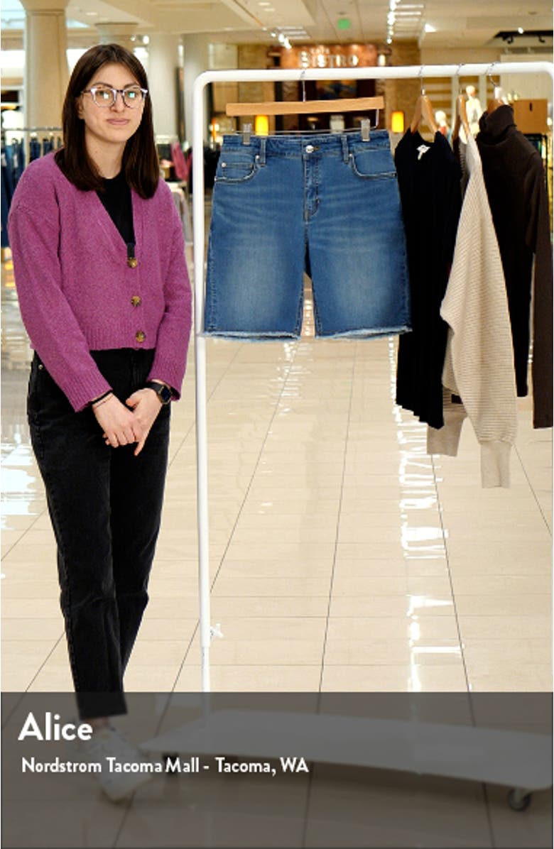 Boracay Cutoff Denim Bermuda Shorts, sales video thumbnail