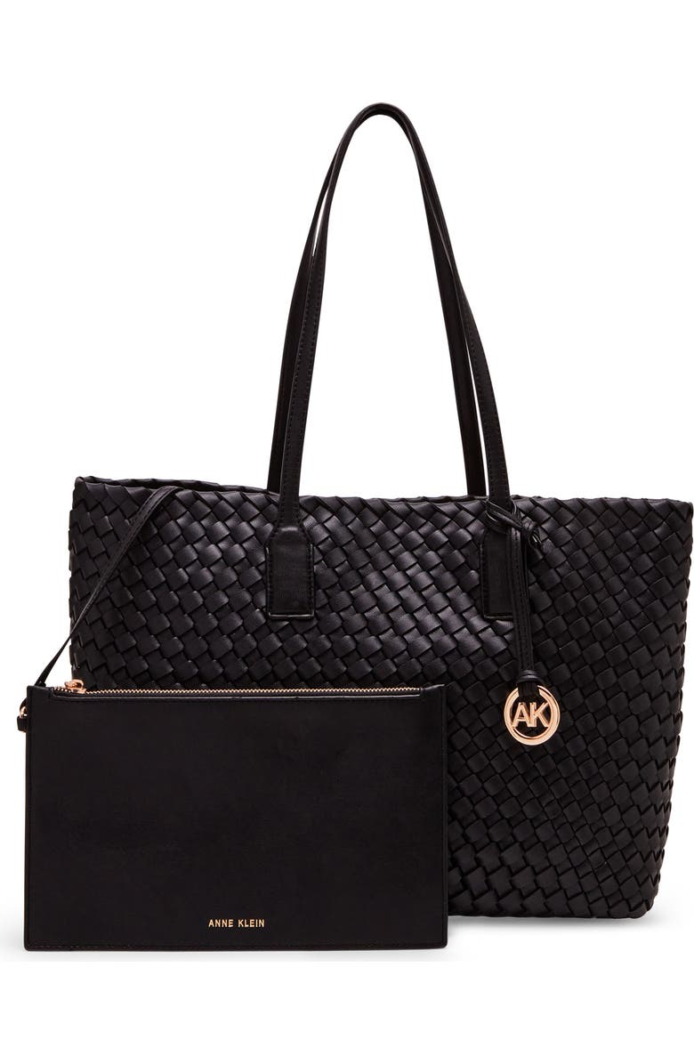 Anne Klein Woven Tote Bag, Alternate, color,