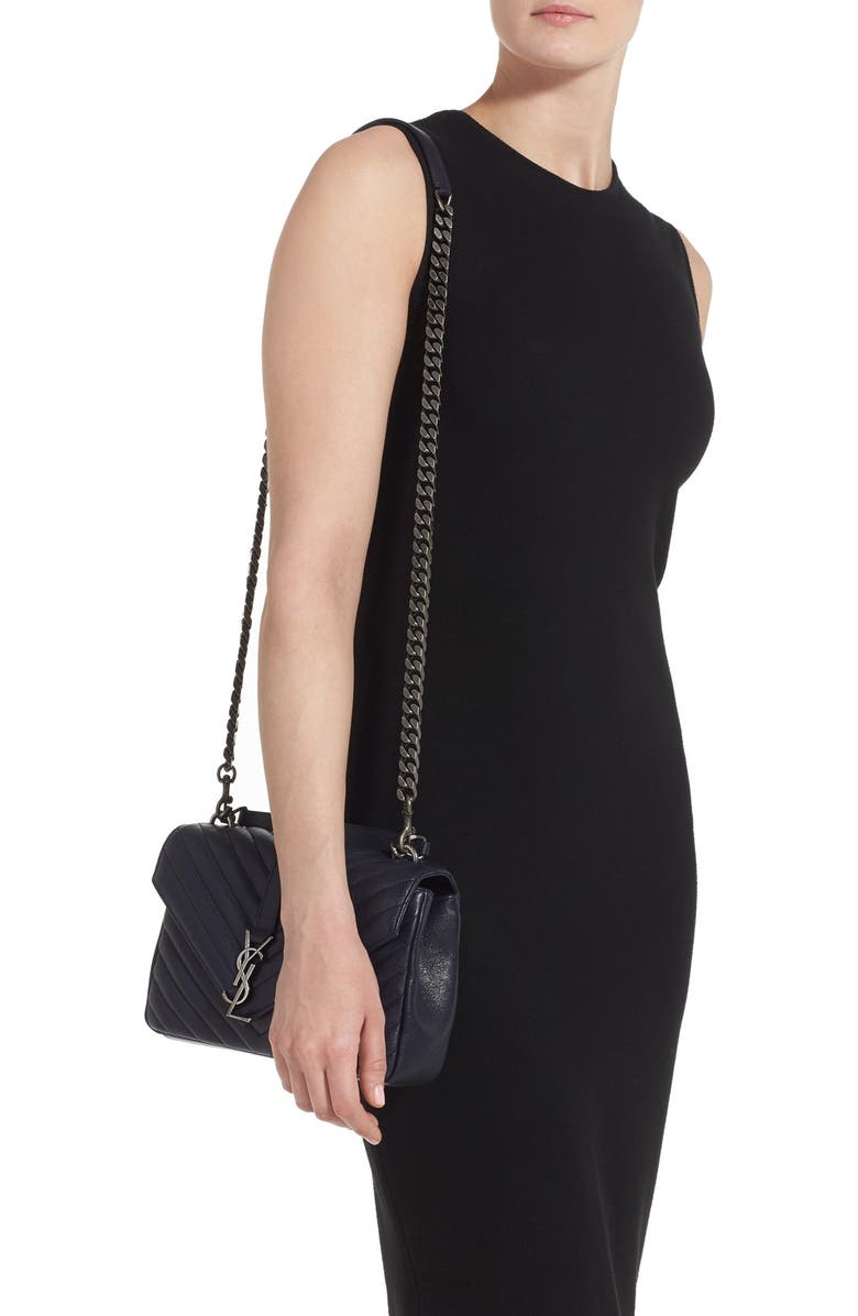 Saint Laurent 'Medium College' Shoulder Bag, Alternate, color,