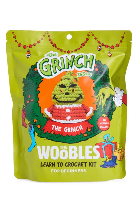 Kids' The Grinch Crochet Kit