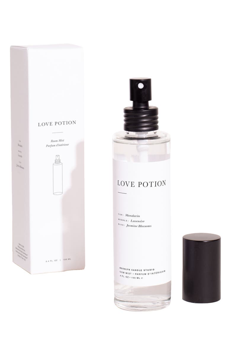BROOKLYN CANDLE STUDIO Love Potion Room Mist, Alternate, color, Love Potion