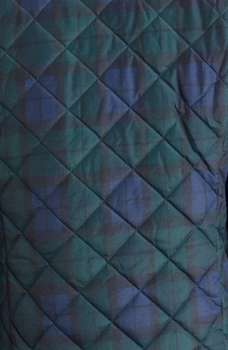 Lauren Ralph Lauren Plaid Quilted Coat, Alternate, color,