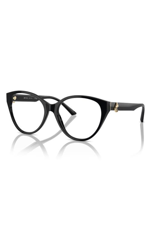 Jimmy Choo 54mm Phantos Optical Glasses In Black