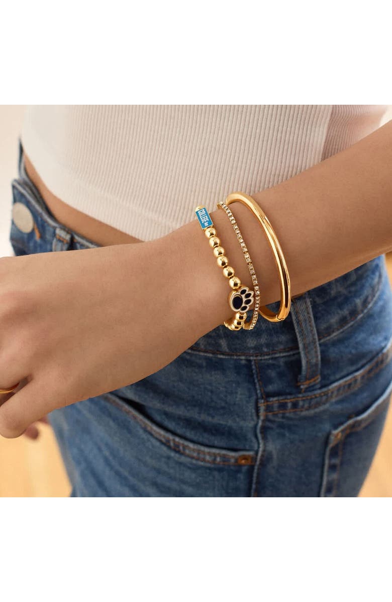 BaubleBar Penn State Nittany Lions Pisa Bracelet, Alternate, color, Gold