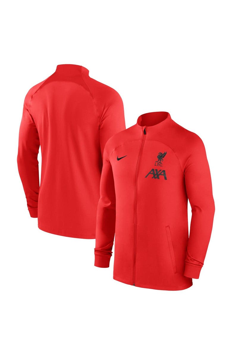 Nike Men's Nike Red Liverpool Performance Strike Track Full-Zip Jacket, Main, color,