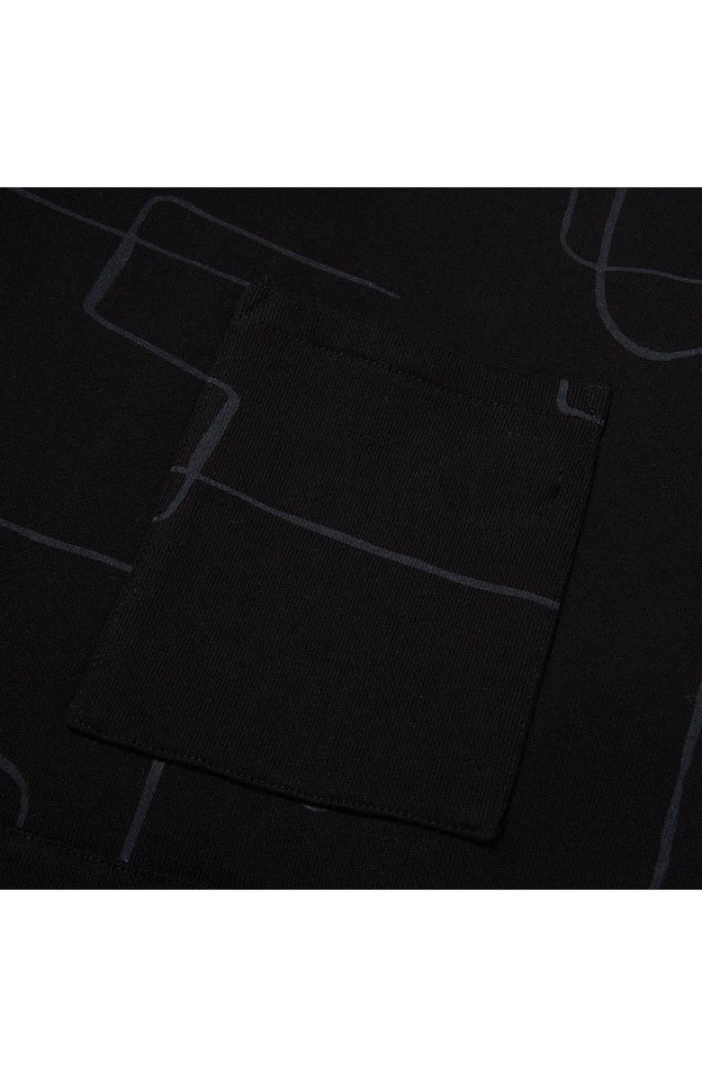 HONOR THE GIFT Print French Terry Hoodie, Alternate, color,