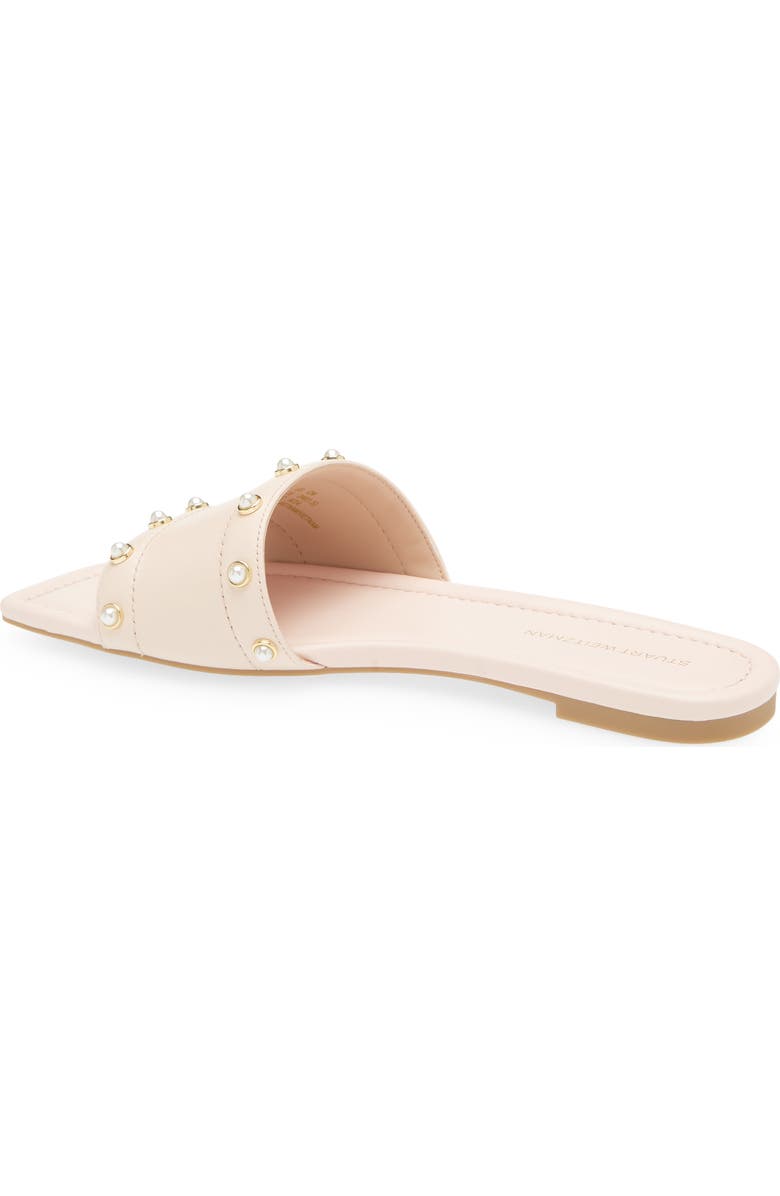 Stuart Weitzman Pearl Slide Sandal, Alternate, color, Rosewater