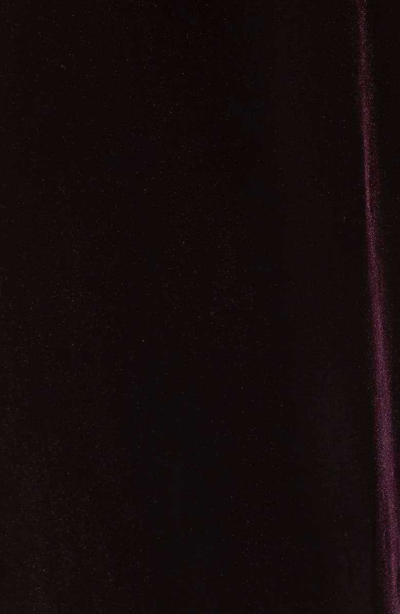 Alex Evenings Embellished Velvet Shift Dress, Alternate, color, 