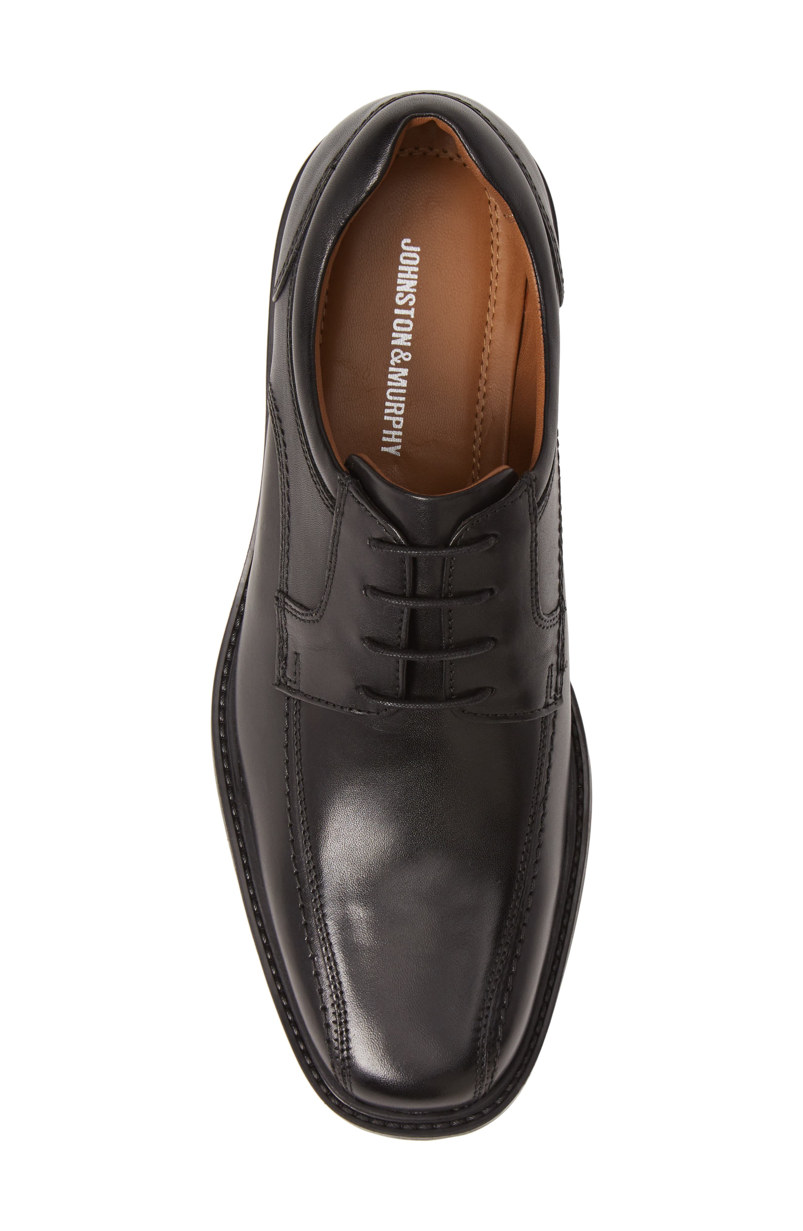 Johnston 
Murphy Tabor Bike Toe Derby, Alternate, color, Black