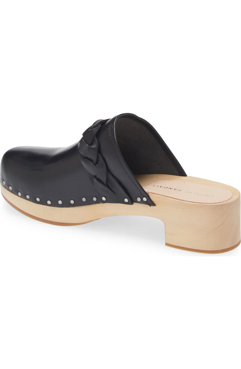 Loeffler Randall Polina Braided Leather Clog Mule, Alternate, color,