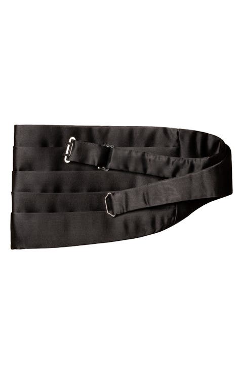 Pleated Silk Cummerbund