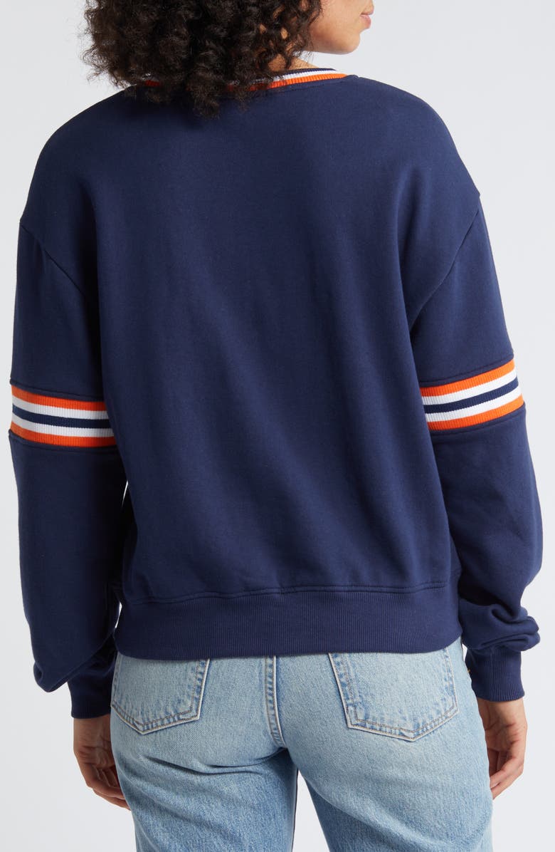WEAR by Erin Andrews Women's WEAR by Erin Andrews Navy Auburn Tigers Vintage Pullover Sweatshirt, Alternate, color, 
