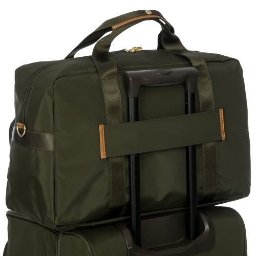 Bric's X-travel 18" Boarding Duffle In Green