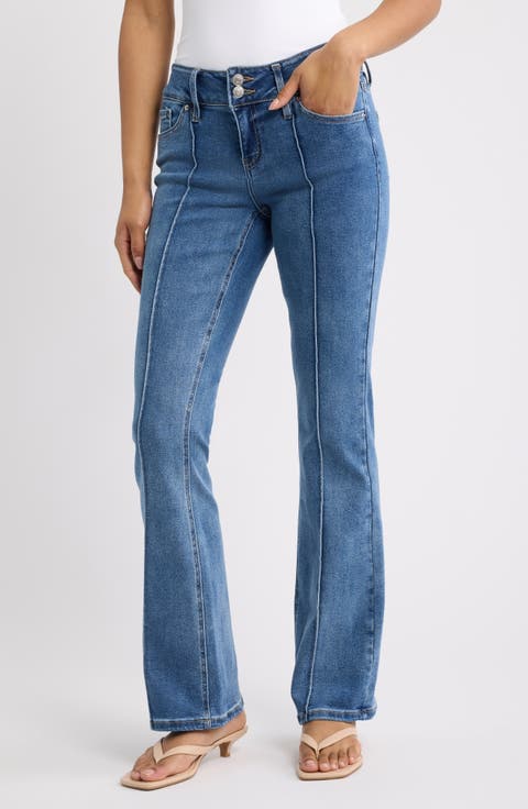 Jessie Mid Rise Bootcut Jeans