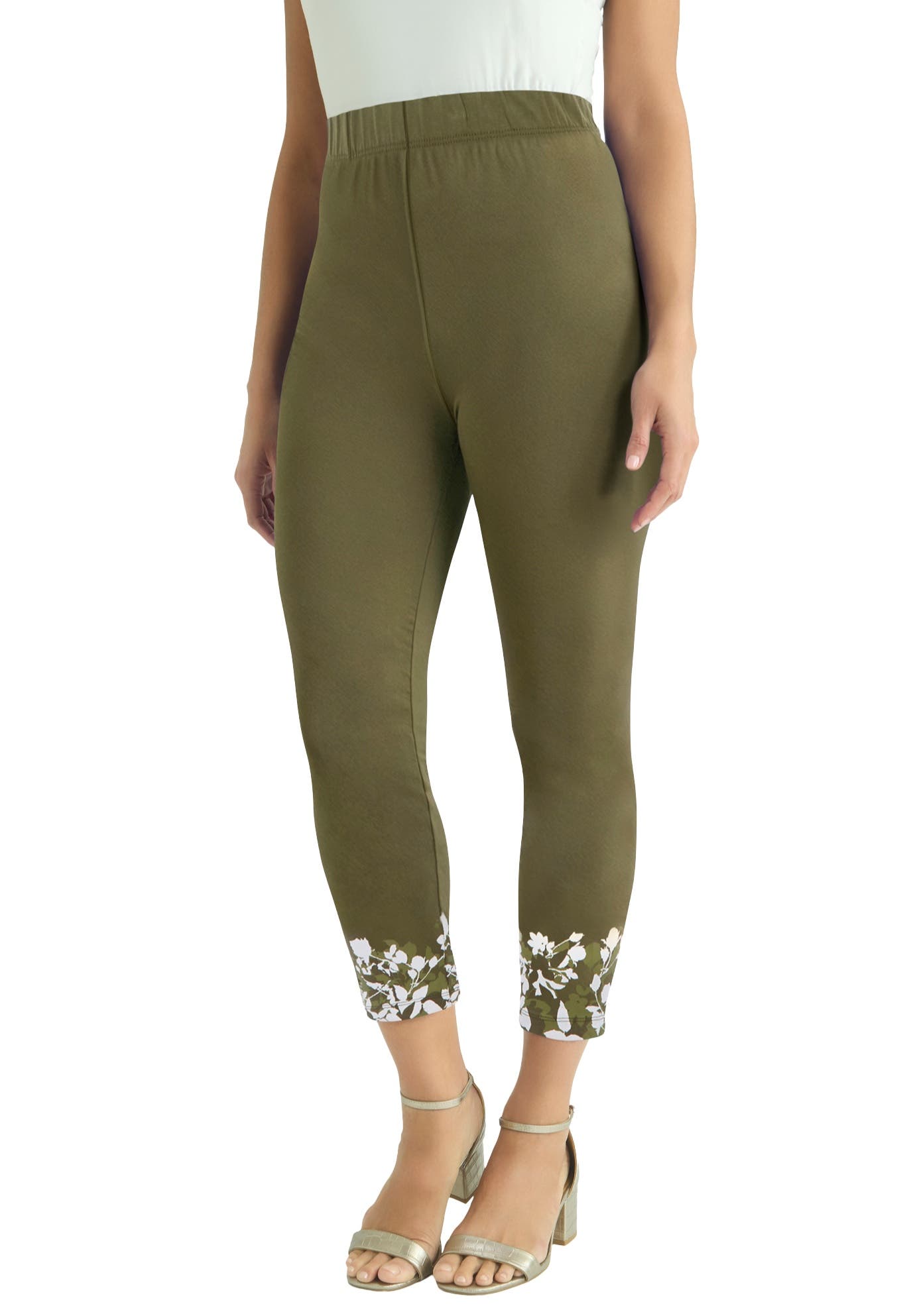 GREEN FLORAL PLACEMENT