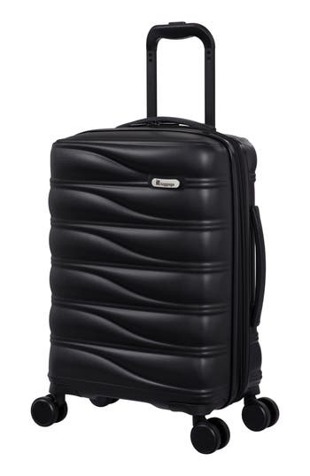 It Luggage Estuary 21-inch Hardside Carry-on Luggage In Black
