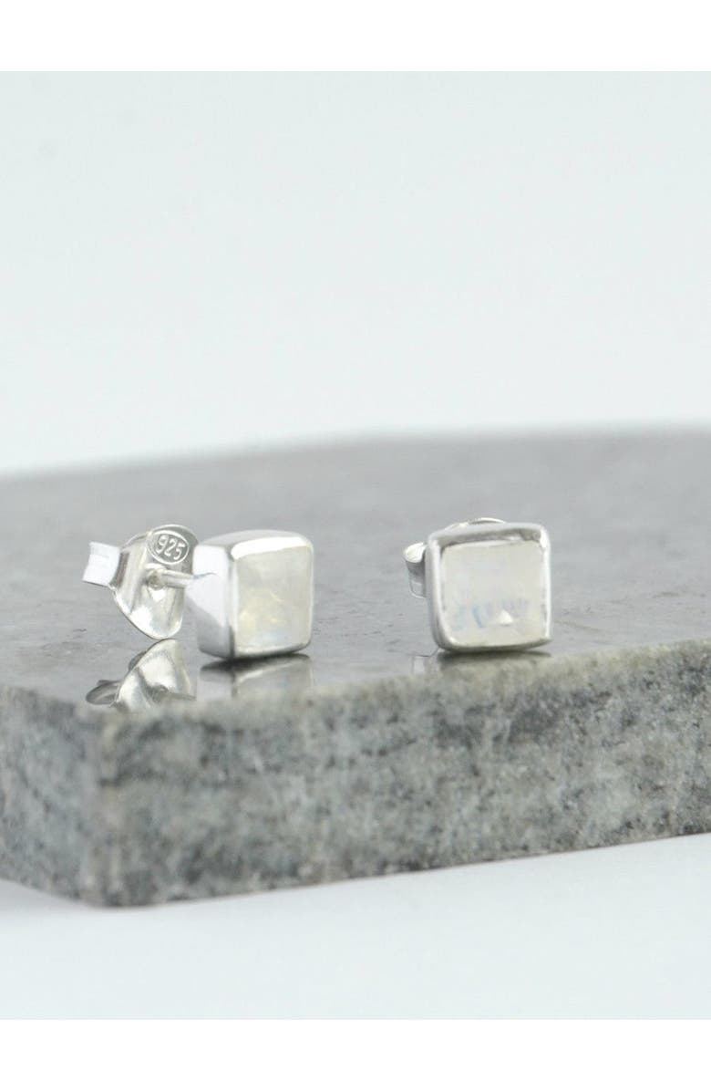 Fair Anita Crystal Waters Studs, Alternate, color, Silver