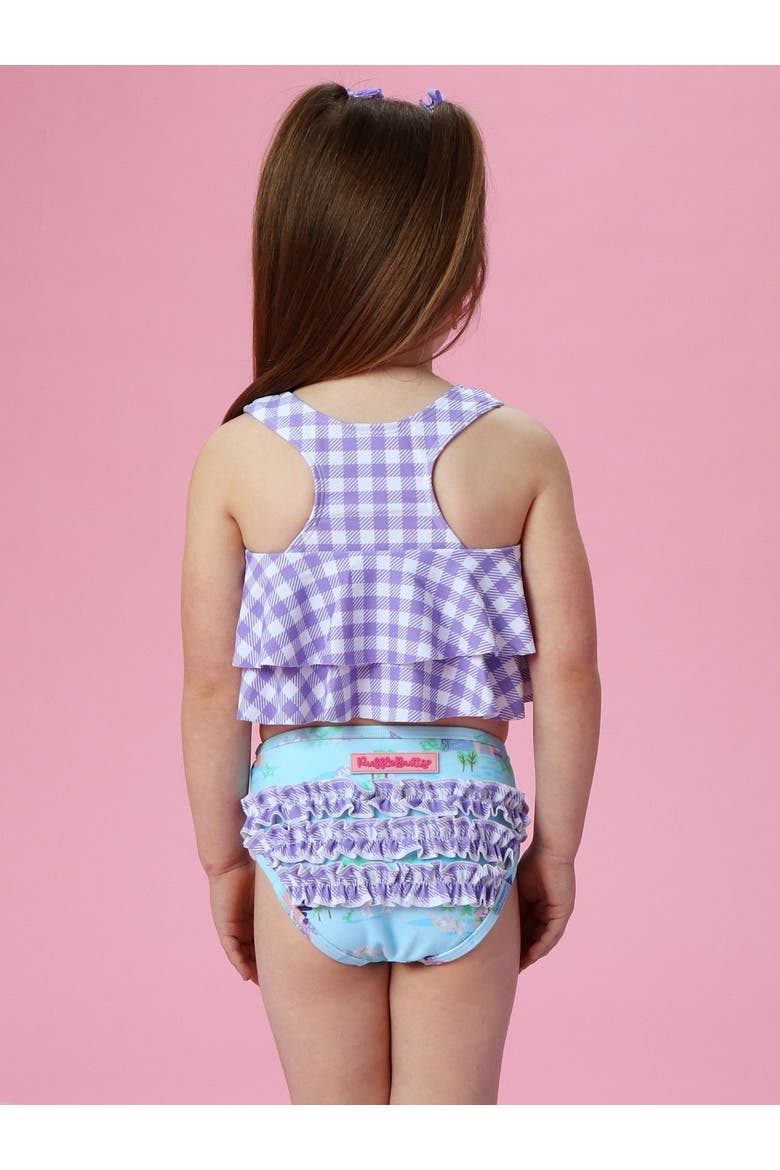 Baby Girls Flounce Bikini, Alternate, color, Once Upon a Castle