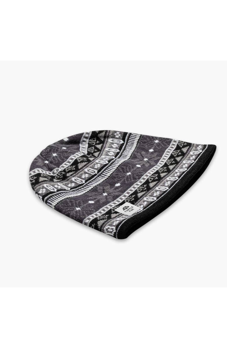 Turtle Fur Lars Merino Wool Beanie, Alternate, color, Obsidian