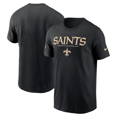 Men's Nike Black New Orleans Saints Sideline Performance T-Shirt
