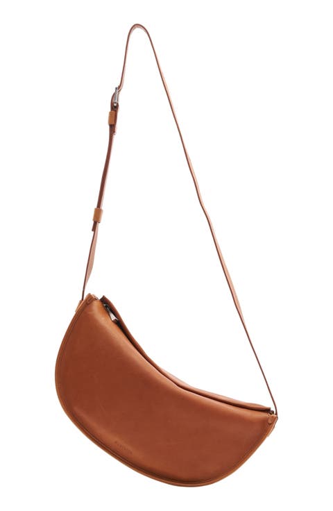 Dora Leather Crossbody Bag