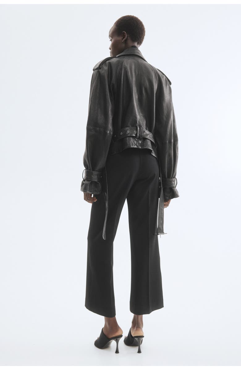 H&M Bootcut Ankle-length Trousers, Alternate, color, 