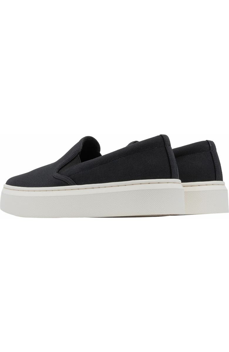 ABEO Jumpstreet Slip On Sneaker, Alternate, color, Black Canvas - Metatarsal
