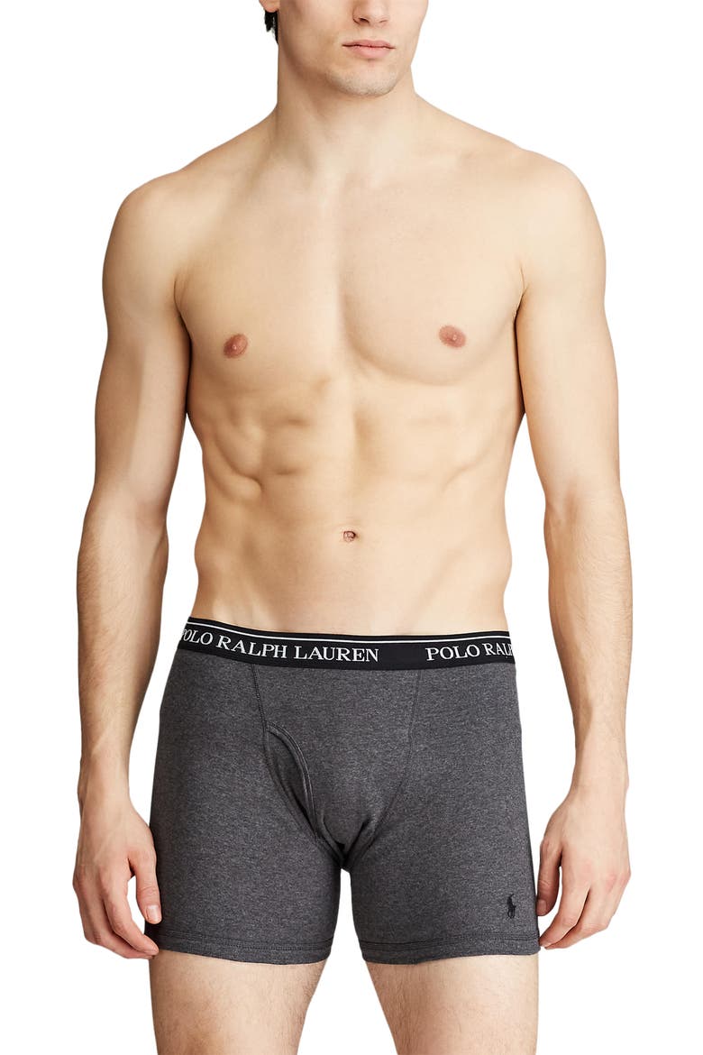 Assorted 5-Pack Cotton Boxer Briefs, Alternate, color, MULTICOLOR