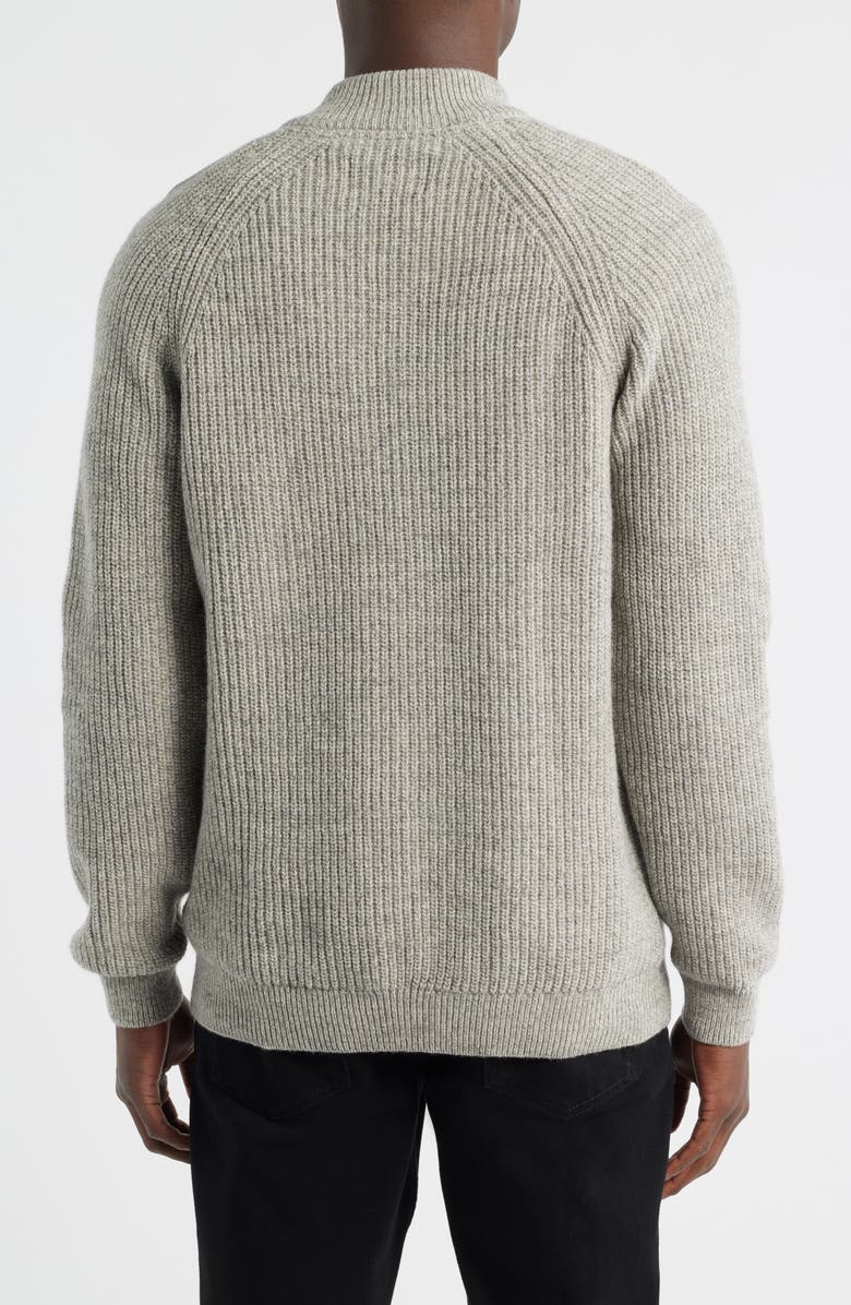 Barbour Horsef Lambswool Half Zip Pullover, Alternate, color, Stone