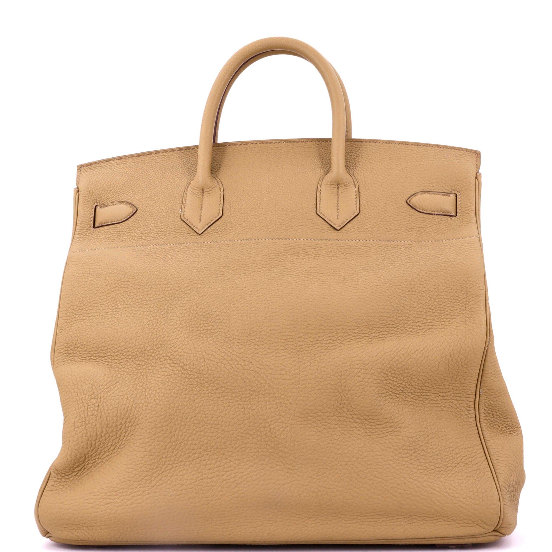 Pre-Owned Hermes HAC Birkin Bag Brown Togo with Palladium Hardware 40, Alternate, color, 