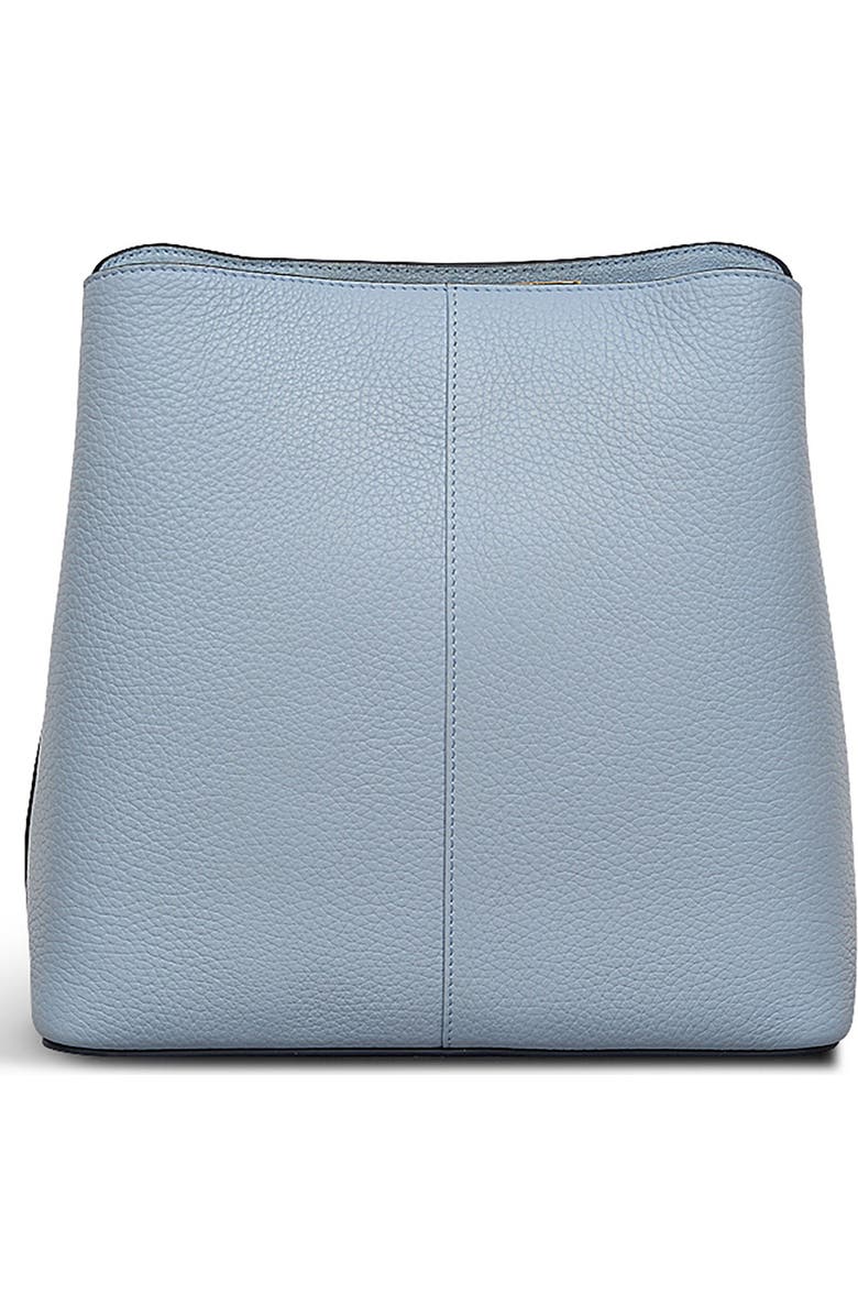 Radley Medium Duke's Place Leather Crossbody Satchel, Alternate, color, Smoke Blue
