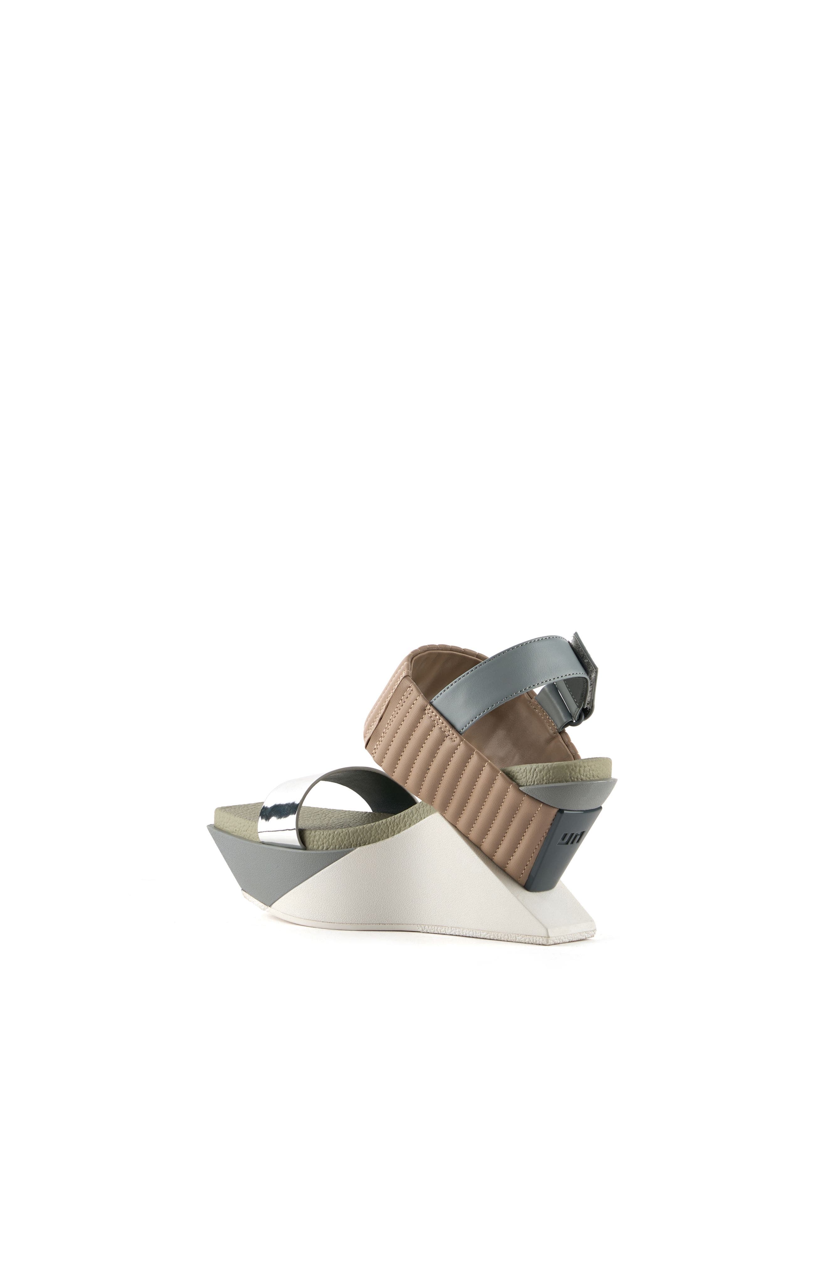 Delta Wedge Puffier Sandals, Alternate, color, Sierra