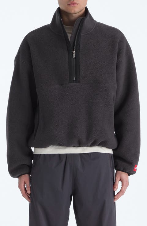 Red Box Quarter Zip Fleece Pullover