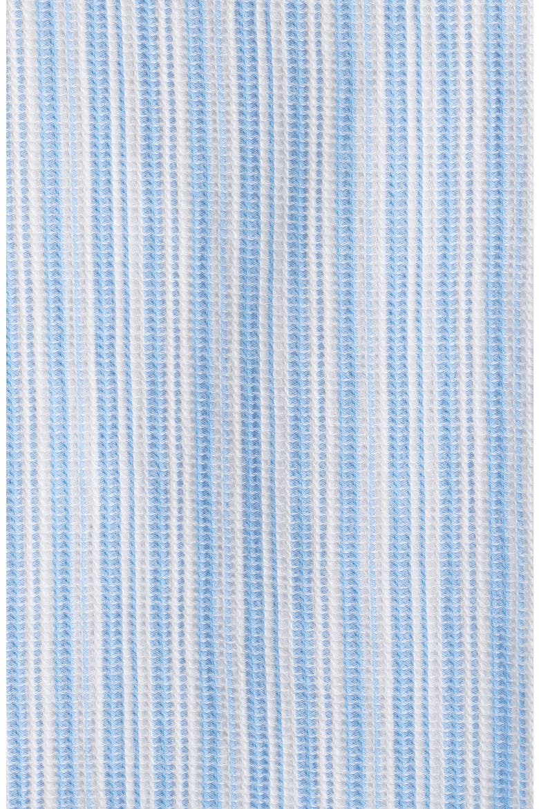 Corey Twisted Stripe Long Sleeve Cotton Camp Shirt, Alternate, color, SKY BLUE