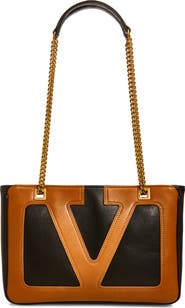 Valentino Garavani Small Viva Superstar Leather Tote