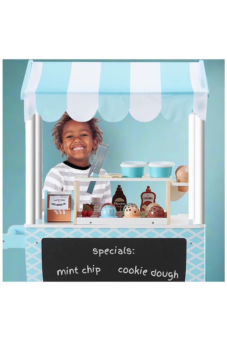 My Little Helper Ice Cream Cart Play Kit, Alternate, color, BLUE