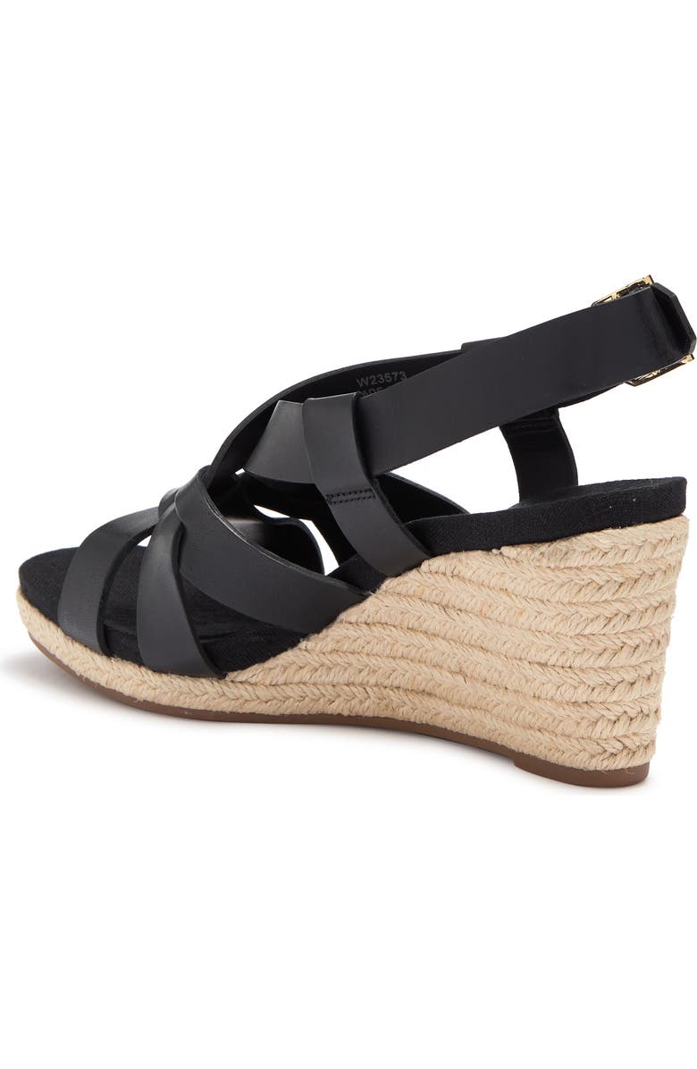 Cole Haan Crystal Leather Espadrille Wedge Sandal, Alternate, color,