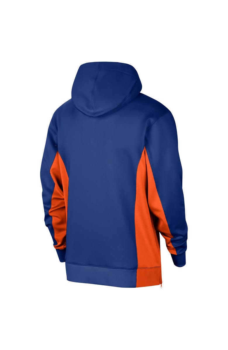 Nike Men's Nike Blue New York Knicks 2023/24 Authentic Showtime Full-Zip Hoodie, Alternate, color, 
