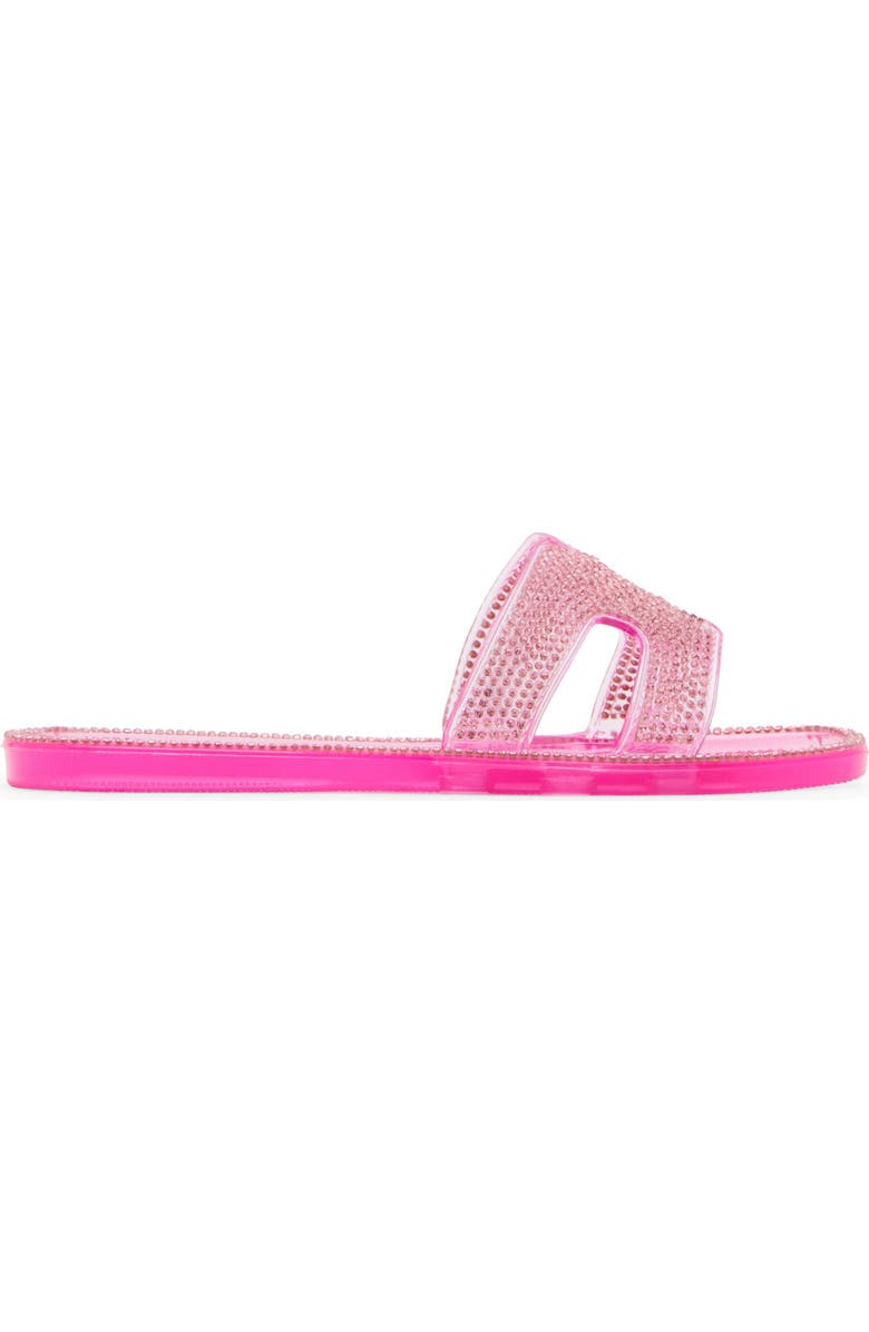 Steve Madden Kids' Jpop Jelly Slide Sandal, Alternate, color, Pink