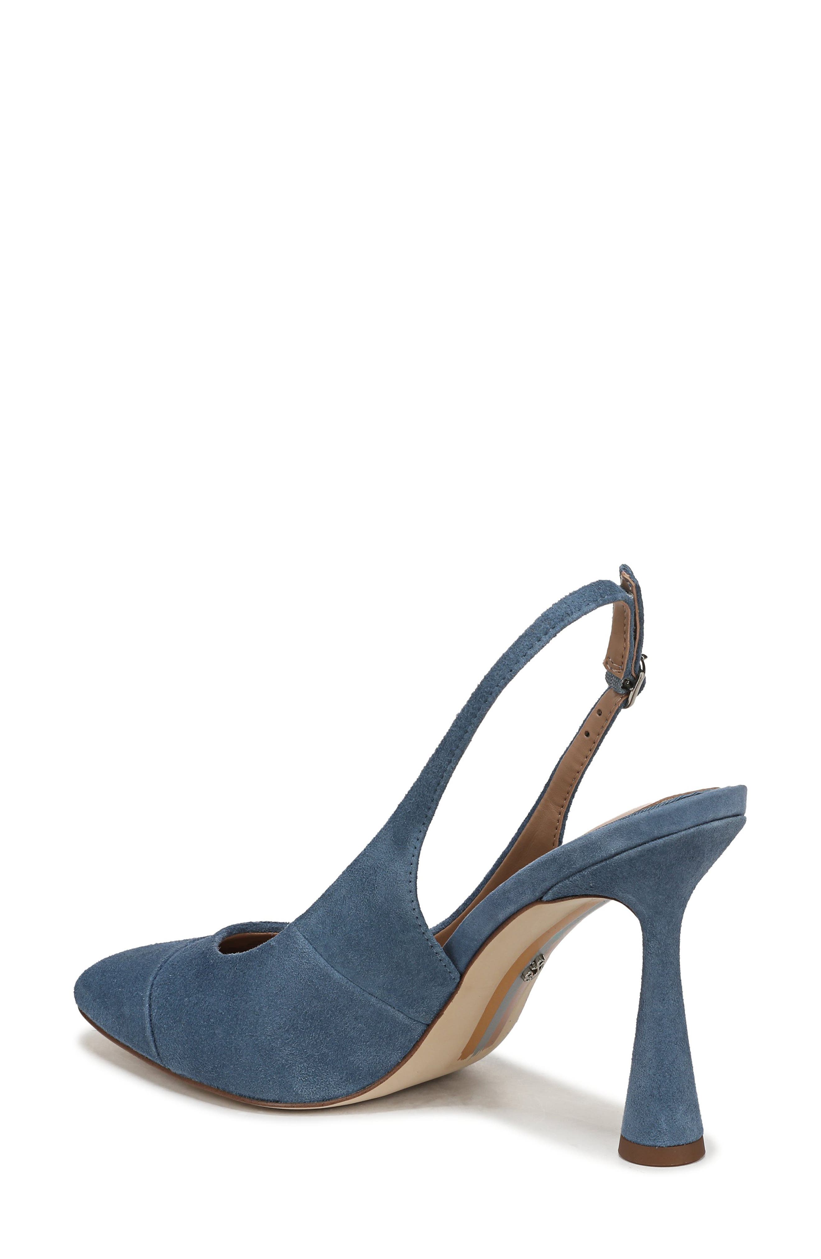 Sam Edelman Essa Slingback Pump, Alternate, color, Blue Agate