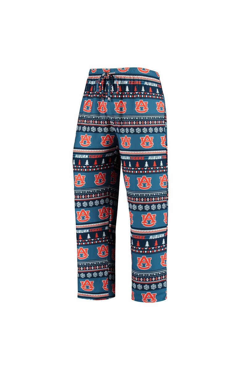 CONCEPTS SPORT Men's Concepts Sport Navy Auburn Tigers Ugly Sweater Knit Long Sleeve Top and Pant Set, Alternate, color, Navy