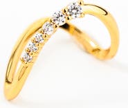 Zynnia Collective Curve Pave Ring