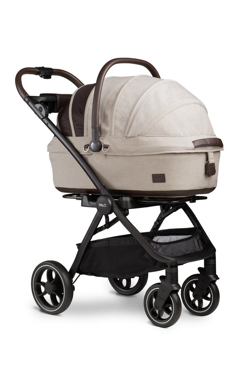 TAVO PETS Maeve<sup>™</sup> Medium Rigid 3-in-1 Pet Car Seat & Stroller, Alternate, color, Fawn