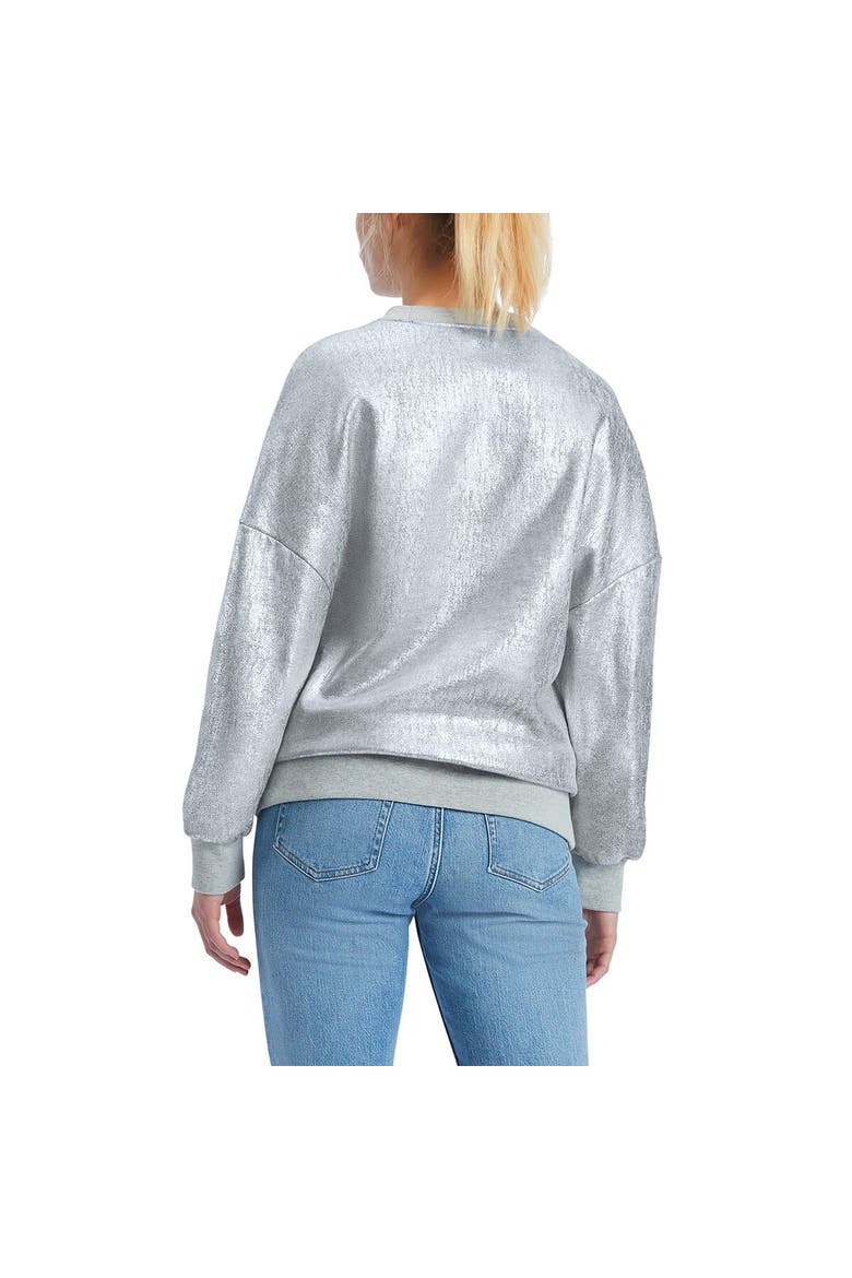 Women's Tommy Jeans Silver Los Angeles Lakers Tracy Pullover Sweatshirt, Alternate, color, Silver
